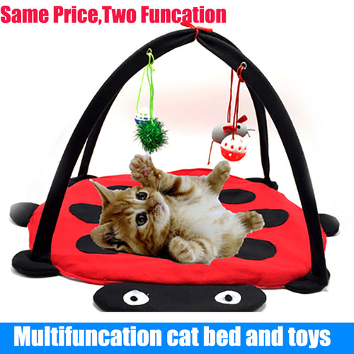 Pet Cat Bed Cat Play Tent Toys Mobile
