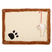 Funny Cat Scratch Board With Toy Cat Bed