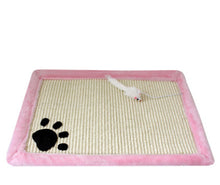 Funny Cat Scratch Board With Toy Cat Bed