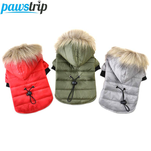 5 Sizes Pet Dog Coat Winter Warm Small Dog Clothes For Chihuahua
