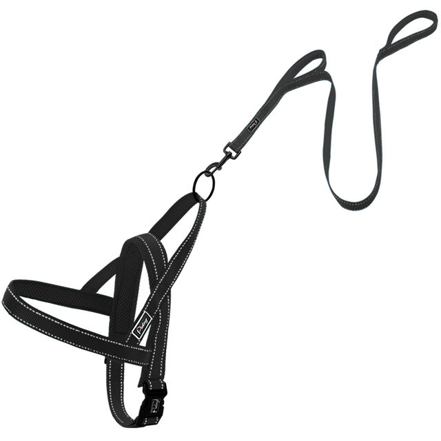 No Pull Reflective Dog Harness Leash Set