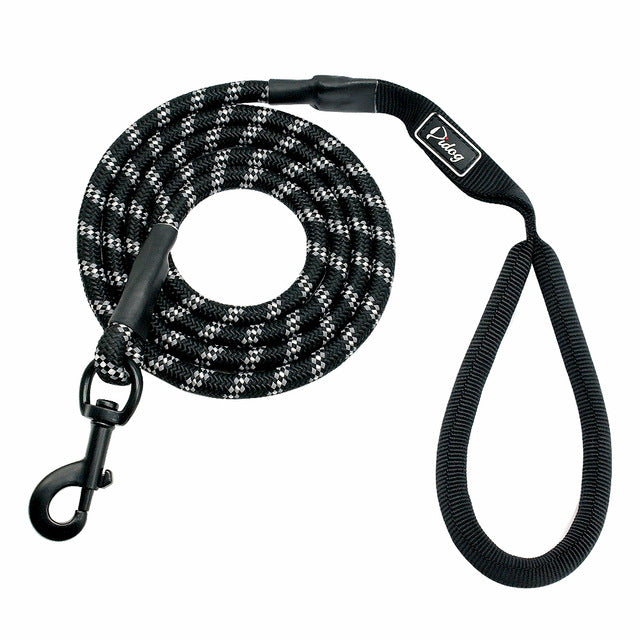 Nylon Reflective Dog Leash Pet Training Leashes  6ft Long