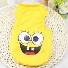 Cute Pet Dog Clothes Duck Printed Cotton T-shirt Vest